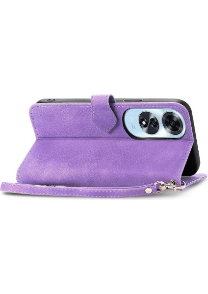 Oppo A60 4g Flip Fermuar Tarzı Iş Cüzdan Çoklu Kart Için Flip Case (Yurt Dışından)