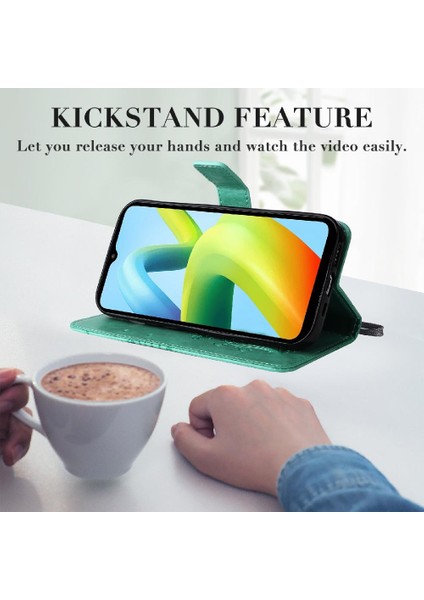 Xiaomi Redmi A1 Artı Manyetik Kapak Için Flip Case Kart Yuvası Standı ile Pu (Yurt Dışından) indirimleri