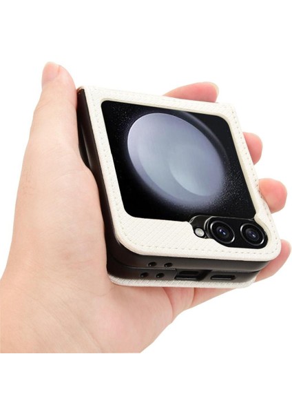 Samsung Galaxy Z Flip 6 Kart Tutucu Manyetik Cüzdan Kapak (Yurt Dışından) indirimleri