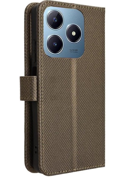 Realme C63 4g Kart Tutucu Manyetik Cüzdan Kapak Kickstand Için Kılıf (Yurt Dışından) modelleri