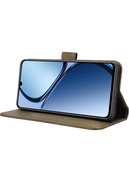 Realme C63 4g Kart Tutucu Manyetik Cüzdan Kapak Kickstand Için Kılıf (Yurt Dışından) fırsatları