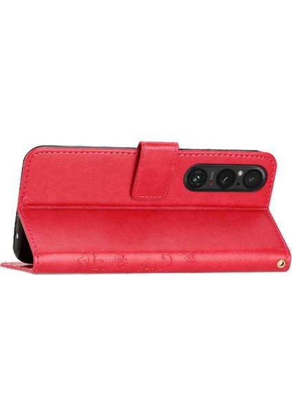 Sony Xperia 1 Iv Için Kickstand Durumda Kart Tutucu Manyetik Kapatma Pu (Yurt Dışından) indirimleri