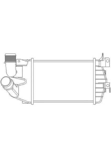 Turbo Radyatörü 820M59A 810M59A Astra-H (6302076)