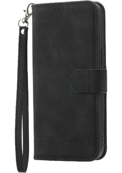 IPhone 12 Için Flip Case Pro Max Premium Bileklik Kart Yuvaları Nakit Cep (Yurt Dışından)