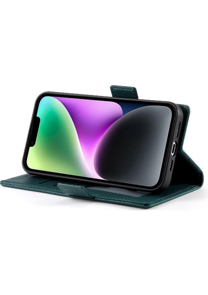 IPhone 14 Cüzdan Günlük Kullanım Için Flip Case Kartvizit Yuvaları (Yurt Dışından) fırsatları
