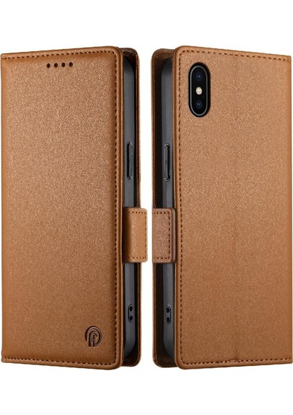 IPhone x Için Flip Case/xs Cüzdan Flip Kart Yuvaları Iş Günlük Kullanım (Yurt Dışından)