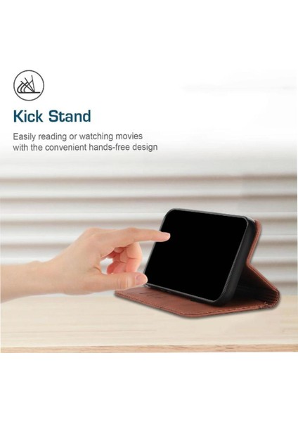 Oppo Oppo 12 5g Kickstand Kart Ekleme Pu Deri Cüzdan Için Flip Case (Yurt Dışından) fırsatları