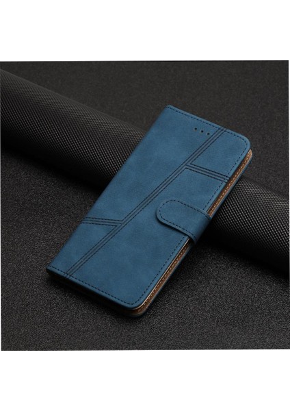 Bdt Shop Samsung Galaxy A34 5g Için Flip Case Cüzdan Pu Deri Kart Yuvaları Tutucu (Yurt Dışından)