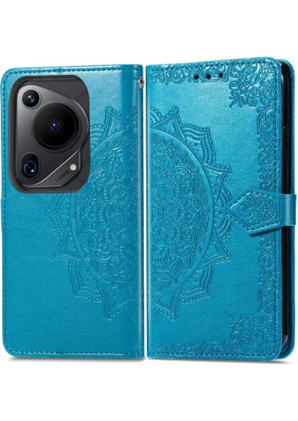 Huawei Pura 70 Ultra Deri Kılıf Için Flip Case Basit Iş Zarif (Yurt Dışından)