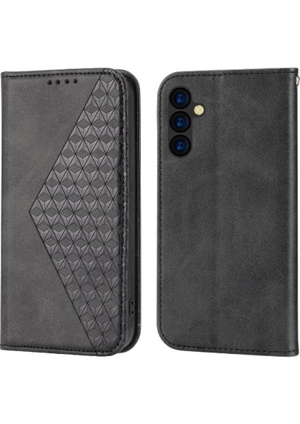 Samsung Galaxy A54 5g Eşkenar Dörtgen Şekli Günlük Kullanım El Kayışı Için Flip Case (Yurt Dışından)