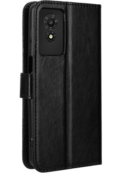 Tcl 501 4g Manyetik Kapak Kapak Kart Tutucu Cüzdan Için Kılıf (Yurt Dışından)