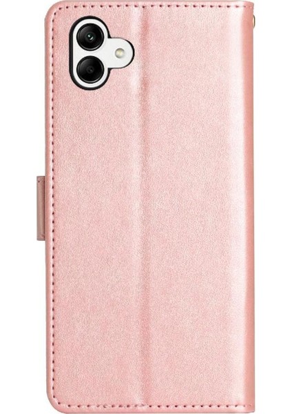 Samsung Galaxy A04 Kart Tutucu Için Kickstand Durumda Manyetik Kapatma Pu (Yurt Dışından) modelleri