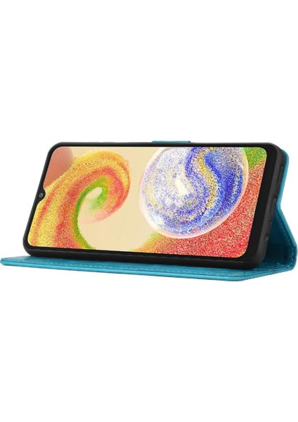 Samsung Galaxy A04 Kart Tutucu Için Kickstand Durumda Manyetik Kapatma Pu (Yurt Dışından) indirimleri