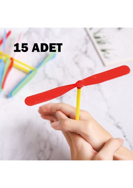 Nostaljik El Pervane Oyuncağı 15 Adet fiyatları