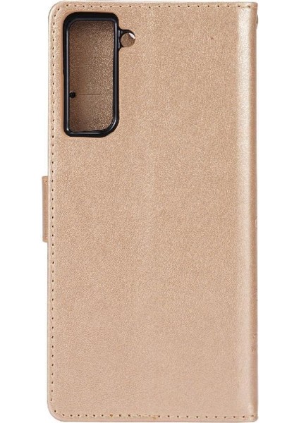 Samsung Galaxy S21 Için Kickstand Durumda Kart Tutucu Manyetik Kapatma Pu (Yurt Dışından) indirimleri