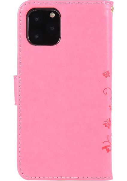 IPhone 12 Için Filp Durumda Pro Max Kart Tutucu Bilek Kayışı Pu Deri Kapatma (Yurt Dışından)