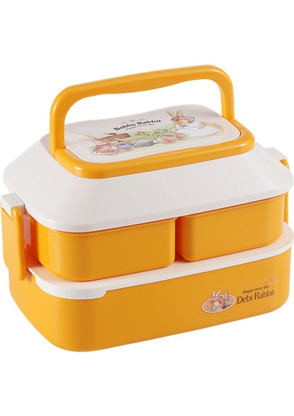 Bento Öğle Ği Kutusu 1.5l Aperatif Sebze Kabı Kamp Yürüyüş Çalışması Için Sarı (Yurt Dışından) fırsatları