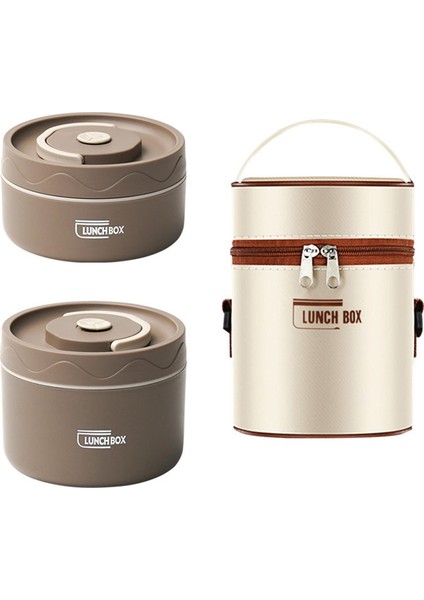 Kahvesi Için 2 Yalıı Öğle Ği Kutusu (Yurt Dışından)