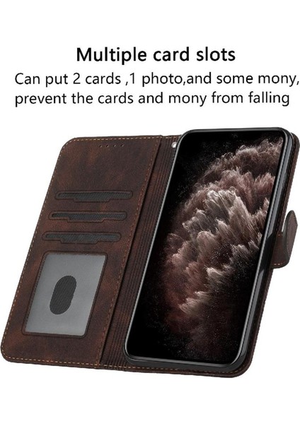 Kullanışlı Stand Özelliği Cüzdan Pu Deri ile IPhone 16 Kılıf ile Uyumlu (Yurt Dışından) indirimleri