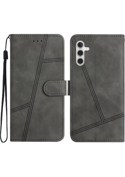 Samsung Galaxy A04S Için Flip Case Kart Yuvaları Tutucu Manyetik Tam Kapak Pu (Yurt Dışından)