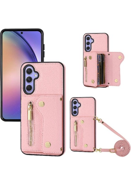 Samsung Galaxy Case Mini Sırt Çantası Uzun Kayış Kart Yuvaları Büyük (Yurt Dışından)