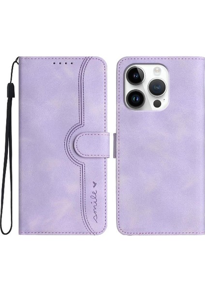 IPhone 16 Pro Max Durumda Premium Pu Dahili Mıknatıs Kapak ile Uyumlu (Yurt Dışından)