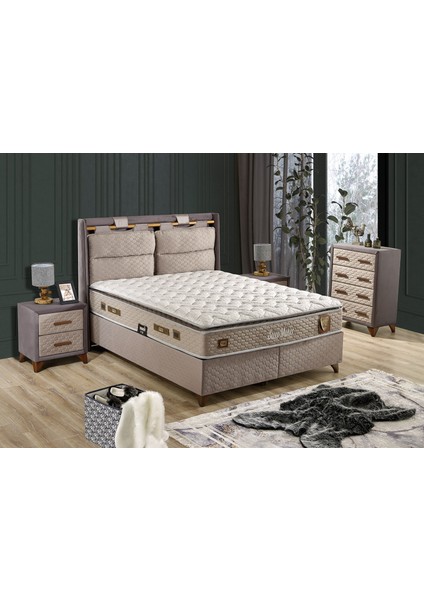 Sleep Maker Yatak Çift Kişilik 140X190 cm (Başlık ve Baza Fiyata Dahil Değildir)