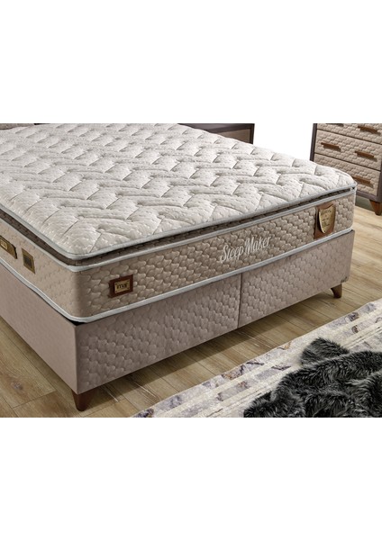 Sleep Maker Yatak Çift Kişilik 140X190 cm (Başlık ve Baza Fiyata Dahil Değildir)