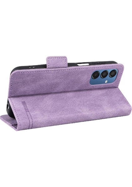 Toka Kapak Kickstand Manyetik ile Samsung Galaxy Flip Için Flip Case (Yurt Dışından)