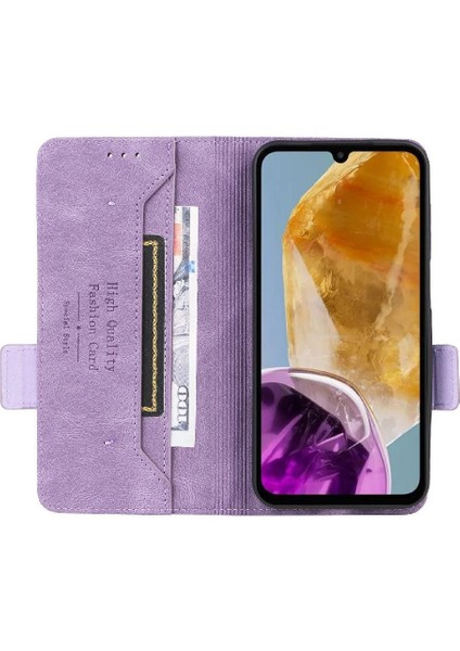 Toka Kapak Kickstand Manyetik ile Samsung Galaxy Flip Için Flip Case (Yurt Dışından)