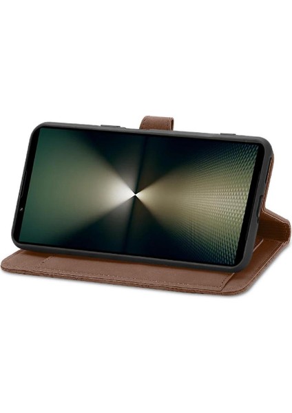 Sony Xperia 1 Vı Cüzdan Çoklu Kart Yuvası Çok Renkli Flip Case (Yurt Dışından)