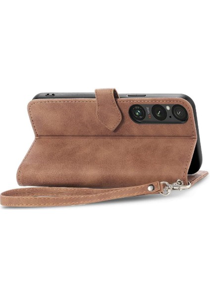 Sony Xperia 1 Vı Cüzdan Çoklu Kart Yuvası Çok Renkli Flip Case (Yurt Dışından)