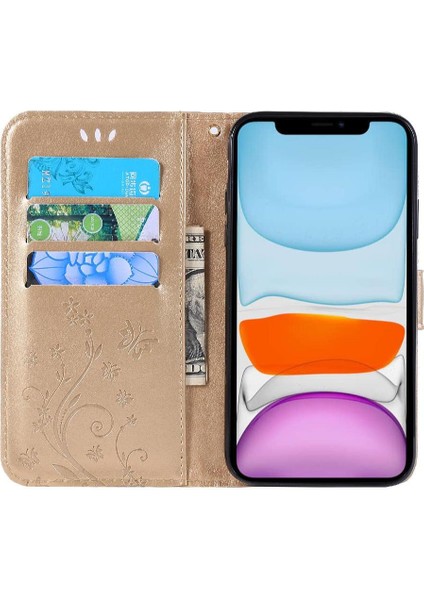 IPhone 11 Için Filp Durumda Kart Tutucu Manyetik Kapatma Pu Deri Kickstand (Yurt Dışından) fiyatları