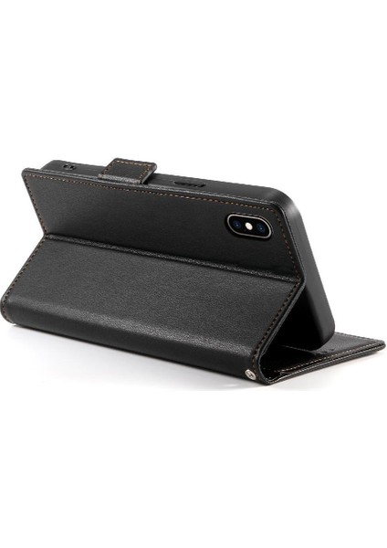 IPhone Xs Max Flip Kart Yuvaları Iş Günlük Kullanım Cüzdan Için Flip Case (Yurt Dışından) modelleri