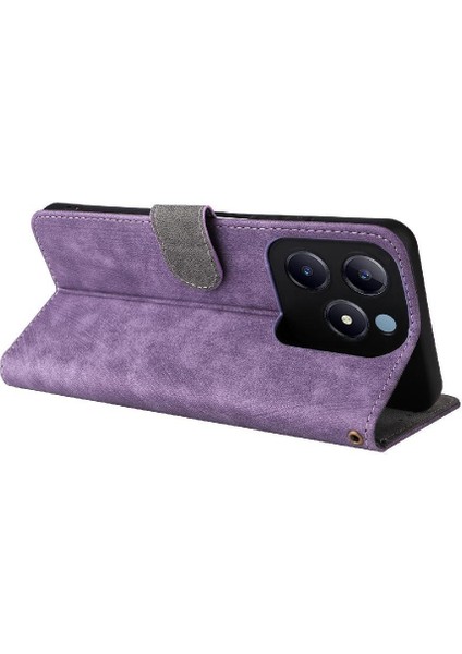 Realme C63 4g Kart Yuvaları Için Kılıf Kapak Rfıd Engelleme Manyetik Kapatma Pu (Yurt Dışından) modelleri