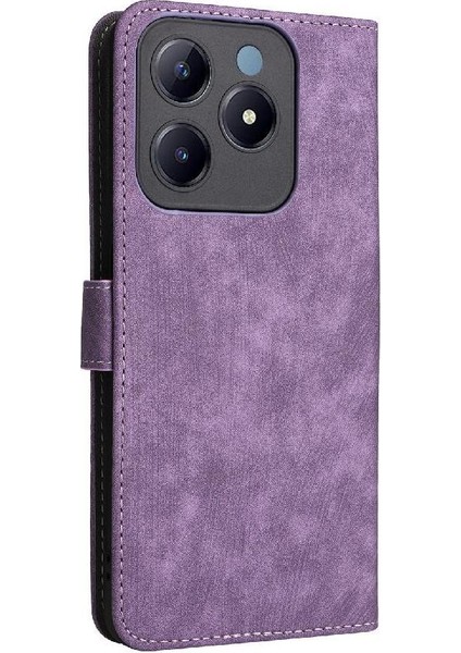 Realme C63 4g Kart Yuvaları Için Kılıf Kapak Rfıd Engelleme Manyetik Kapatma Pu (Yurt Dışından) fırsatları