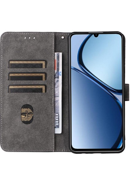Realme C63 4g Kart Yuvaları Için Kılıf Kapak Rfıd Engelleme Manyetik Kapatma Pu (Yurt Dışından) indirimleri