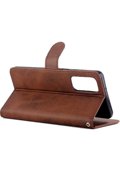 Samsung Galaxy M55 Kart Tutucu Tam Koruma Kickstand Pu Için Filp Durumda (Yurt Dışından) fiyatları