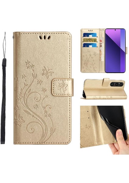 Sony Xperia 1 Iv Için Kickstand Durumda Kart Tutucu Manyetik Kapatma Pu (Yurt Dışından)