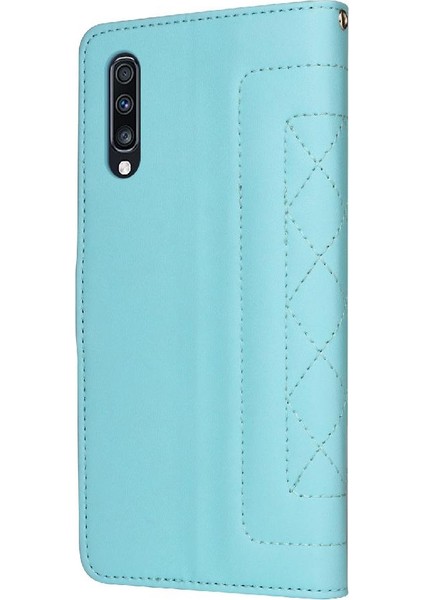 Samsung Galaxy A70 Basit Iş Deri Kılıf Için Flip Case Darbeye (Yurt Dışından) fırsatları