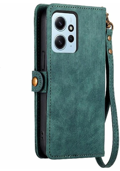 Xiaomi Redmi Not 12 Için Flip Case 4g Darbeye Deri Kılıf Kapak Çevirin (Yurt Dışından) fırsatları