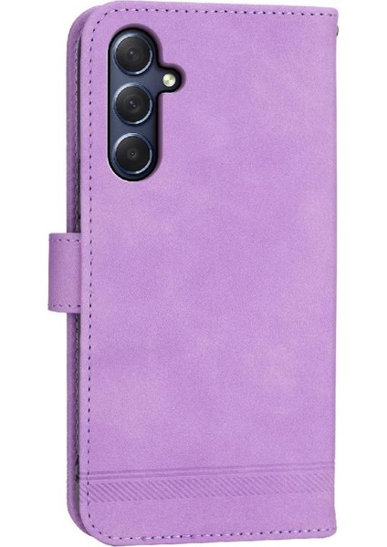 Samsung Galaxy M54 Kart Yuvaları Manyetik Kapatma Bileklik Için Flip Case (Yurt Dışından) indirimleri