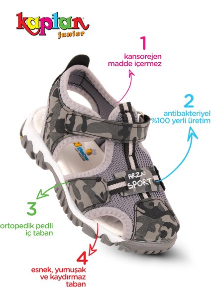 Erkek Çocuk Ortopedik Sandalet Yumuşak Deri Malzeme ile Güvenli Kullanım fiyatları