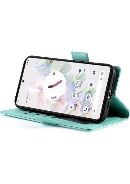 Google Piksel 7 Pro Cüzdan Kart Yuvaları Için Flip Case Iş Günlük Kullanım Flip (Yurt Dışından)