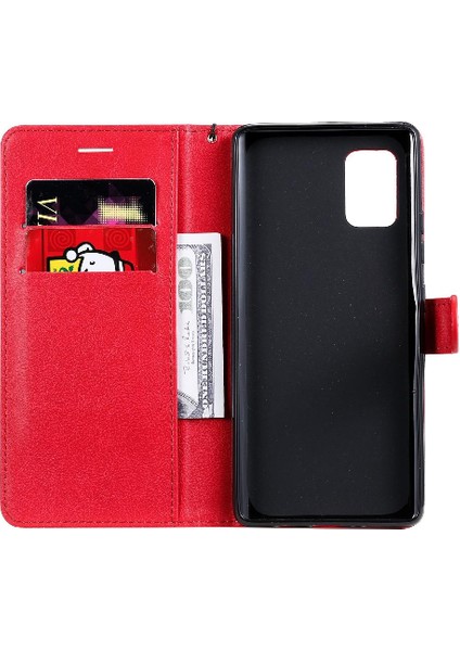 Samsung Galaxy A71 5g Iş Cüzdan Telefon Kılıfı Klasik Için Flip Case (Yurt Dışından)