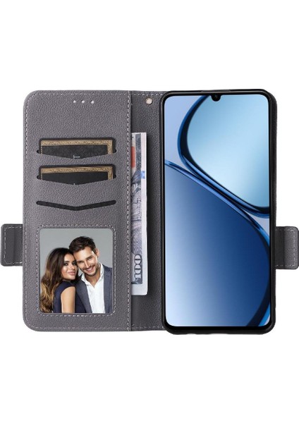 Realme C63 4g Için Flip Case Pu Deri Cüzdan Manyetik Yan Toka Kartı (Yurt Dışından) indirimleri