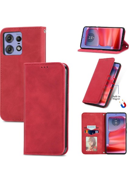 Motorola Moto Kenar 50 Pro Cüzdan Kılıf Için Flip Case Darbeye (Yurt Dışından) fiyatları
