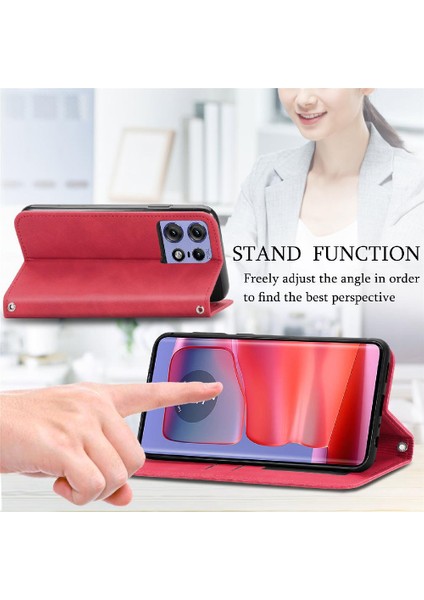 Motorola Moto Kenar 50 Pro Cüzdan Kılıf Için Flip Case Darbeye (Yurt Dışından) indirimleri