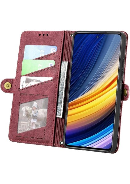 Xiaomi Poco X3 Pro Için Flip Case Basit Iş Kapak Çevirin Cüzdan Deri (Yurt Dışından) fırsatları
