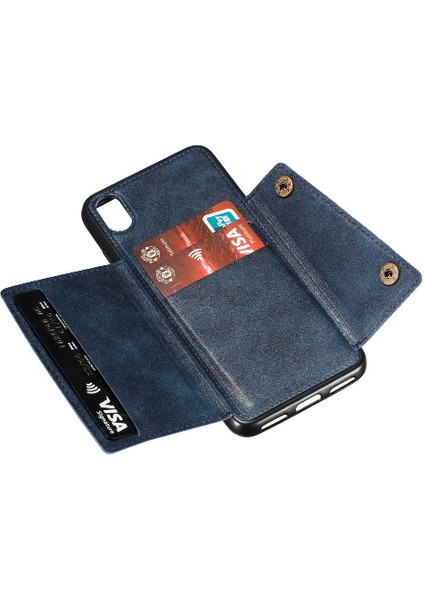 Cüzdan Durumda Xiaomi Redmi 7A Buit Demir Kickstand Cüzdan Durumda Kart (Yurt Dışından) indirimleri